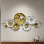 Golden Eclipse Metal Wall Decor - Image 5