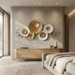 Golden Eclipse Metal Wall Decor - Image 6