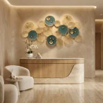 Ocean Azure Metal Wall Decor