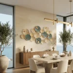 Ocean Azure Metal Wall Decor - Image 6