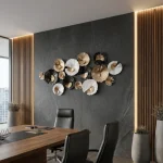 Noir Luxe Metal Wall Decor - Image 6