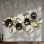 Noir Luxe Metal Wall Decor - Image 4