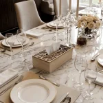 Champagne Mosaic Decorative Wooden Tissue Box - Image 10