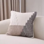 Weave Embroidered Decorative Cushion Cover 