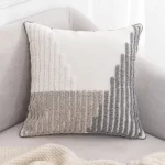 Contour Weave Embroidered Decorative Cushion Cover  - Image 4