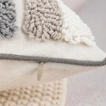 Contour Weave Embroidered Decorative Cushion Cover  - Image 5