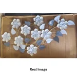 Noir Blossom Metal Wall Decor - Image 3