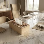 Heritage Mosaic Decorative Wooden Tissue Box - Image 8