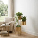 Urban Gold 6 Tier Metal Planter Stand - Image 6