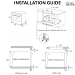 TAITA Ultimate 12 Function Built In Electric Oven with Air Fry - 72 Liters - Image 14