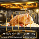 TAITA Ultimate 12 Function Built In Electric Oven with Air Fry - 72 Liters - Image 9