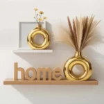 Sculpt Loop Royal Gold Table Vase Set - Image 6