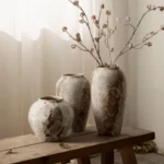 Atelier Stone Table Vase 3pc Set