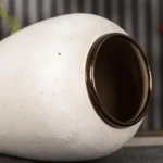 Ivory Whisper Table Vase 3pc Set - Image 9