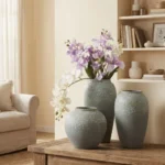 Mist Élan Table Vase 3pc Set