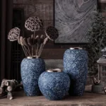 Deep Aura Table Vase 3pc Set - Image 9