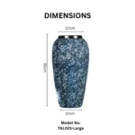 Deep Aura Table Vase 3pc Set - Image 2