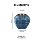 Deep Aura Table Vase 3pc Set - Image 4