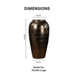 Smoked Onyx Table Vase 3pc Set - Image 2