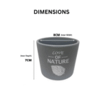 Ceramic Planter Cactus & Succulent Decorative  Desk and Table Ceramic Pot  CP16-CP18 - Image 2