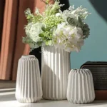Serene Flute Table Vase Set
