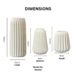 Serene Flute Table Vase Set - Image 2