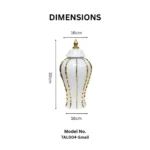 Luxe Ripple Ginger Pot - Image 3