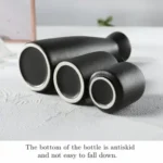 Aural Harmony Carbon Stone Table Vase Set - Image 4