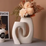 Infinity Ivory Stone Table Vase - Image 6