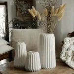 Serene Flute Table Vase Set - Image 3