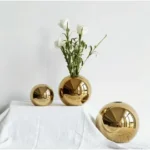 Aura Orb Gold Table Vase Set - Image 5