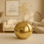 Aura Orb Gold Table Vase Set - Image 8