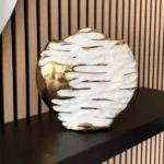 Gilded Ripple Table Vase - Image 9