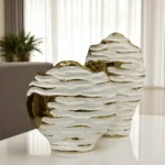 Gilded Ripple Table Vase - Image 10