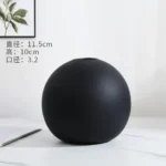 Aura Orb Black Table Vase Set - Image 5