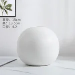 Aura Orb White Table Vase Set - Image 6