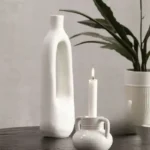 Averin Silhouette White Table Vase Set - Image 4