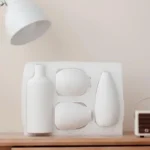 Fluid Harmony White Table Vase Set - Image 3