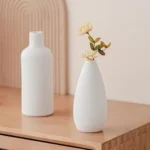 Fluid Harmony White Table Vase Set - Image 7