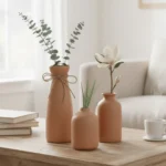 Aural Harmony Burnt Sienna Table Vase Set - Image 8