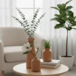 Aural Harmony Burnt Sienna Table Vase Set - Image 4