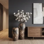 Earthen Patina Floor Vase - Image 7