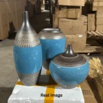 Azure Horizon Table Vase Set - Image 3