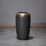 Teal Patina Floor Vase - Image 6