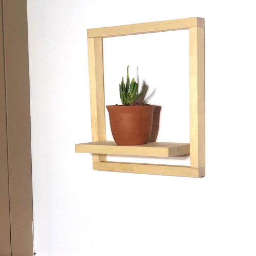 wall pot shelf