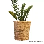 rattan plant pot holder