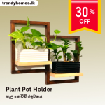 Wooden Wall decor | Wall Décor Plant Holder