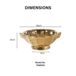 Aurelia Crown Ceramic Bowl - Image 2