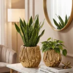 Golden Prism Ceramic Bowl - Image 4