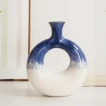 Elysian Orbit Sapphire Tide Table Vase Set - Image 6